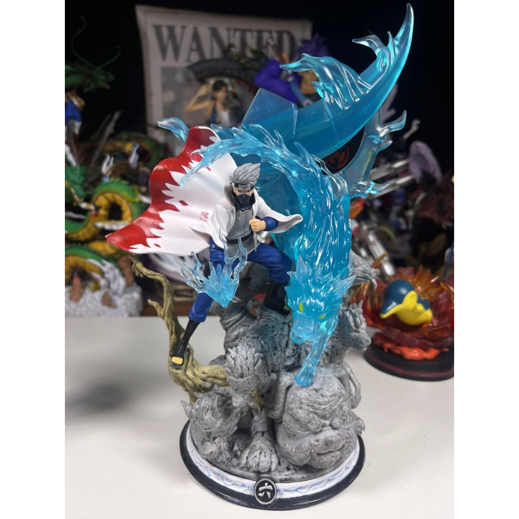  Mô Hình Kakashi Hatake Triệu Hồi Chó Sói 26cm 
