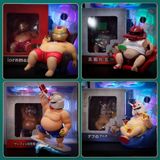  Mô Hình Gundam Fat Cute - Mô Hình RX-78-2, Yuanzu, Zaku 