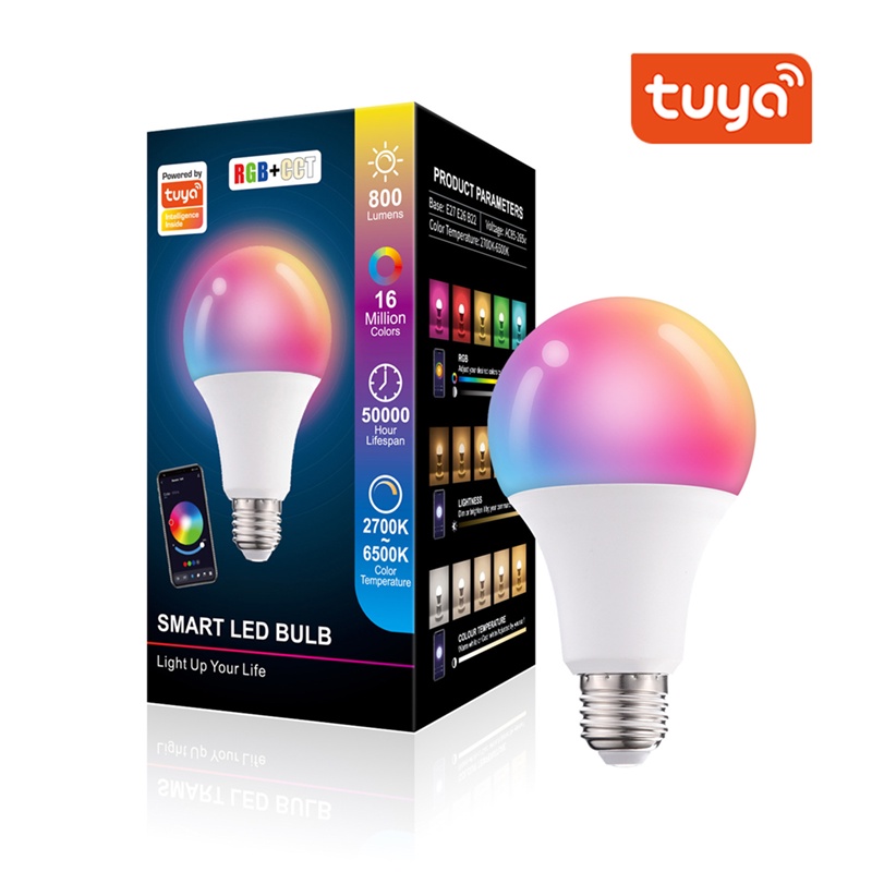 Bombillo LED Inteligente: Ilumina tu Mundo con Color - Bombillo LED inteligente