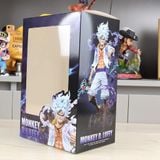  Mô Hình One Piece Luffy Gear 5 Dáng Đứng Nika Cầm Tia Sét 