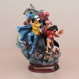  Mô Hình One Piece Bộ 3 Nhân Vật Luffy, Law, Eustass Kid 