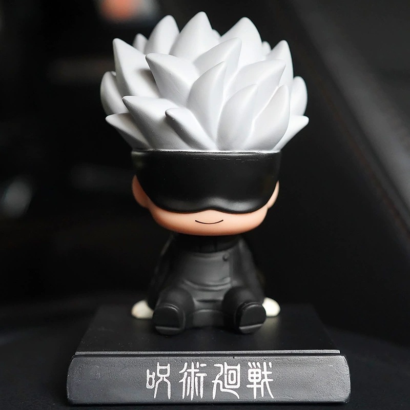  Mô Hình Satoru Gojo Chibi Lắc Đầu Siêu Dễ Thương Fullbox | Mô Hình Jujutsu Kaisen 