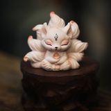  Tượng Cửu Vĩ Hồ Cầm Ngọc Mang Lại May Mắn, Sức Khỏe, Tình Duyên 