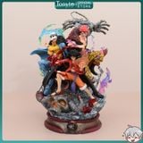  Mô Hình One Piece Bộ 3 Nhân Vật Luffy, Law, Eustass Kid 