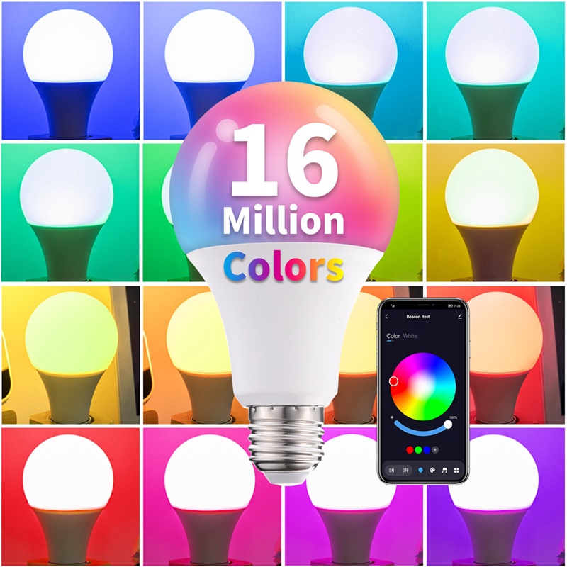 Bombillo LED Inteligente: Ilumina tu Mundo con Color - Bombillo LED inteligente