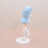  Mô Hình Re:Zero Nhân Vật Rem Ram Mặc Hoodie Anime Nữ Cute 20cm 