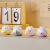  Tượng Mèo Trang Trí Decor Bàn Làm Việc, Làm Quà Tặng Mang Lại May Mắn, Niềm Vui - Tonyto 