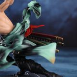  Mô Hình Zoro 300 Thế Giới Cầm Tam Kiếm, Có 2 Đầu Thay Đổi Được 28cm - Mô Hình One Piece FullBox 