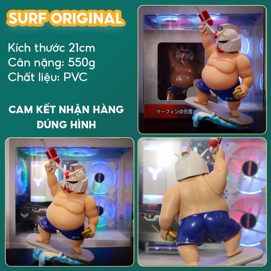  Mô Hình Fat Gundam Iron Man FullBox | Mô Hình RX-78-2 Yuanzu, Zaku 