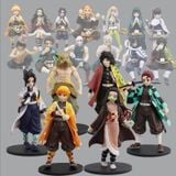  Mô Hình 7 Nhân Vật Kimetsu No Yaiba Thanh Gươm Diệt Quỷ Kèm Đế Tròn - Tanjirou, Nezuko, Zenitsu, Inosuke, Giyuu, Shinobu 