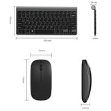  Bộ Bàn Phím Và Chuột Không Dây Bluetooth 2.4G W201-S, Thiế Kế Silent, 78 Phím Dành Cho Laptop, PC, SmartTV, TVBox 