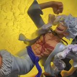  Mô Hình One Piece Luffy Gear 5 Thần Mặt Trời Nika Bản To 35cm Cao Cấp 