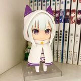  Mô Hình Nendoroid Nhân Vật Emilia Siêu Dễ Thương - Mô Hình Anime Nữ Re:Zero 