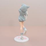  Mô Hình Re:Zero Nhân Vật Rem Ram Mặc Hoodie Anime Nữ Cute 20cm 