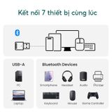  USB Bluetooth 5.4 Dongle Cho Máy Tính PC, Laptop Kết Nối Wifi, Loa, Máy In, Chuột, Bàn Phím 