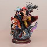  Mô Hình One Piece Bộ 3 Nhân Vật Luffy, Law, Eustass Kid 