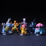  Mô Hình Pokemon Dùng Để Trang Trí, Làm Quà Tặng | Mô Hình Pikachu, Rùa Kameil, Ếch Kỳ Diệu Bulbasaur, Charmander 