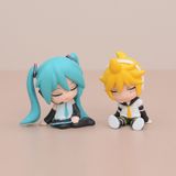  Set 4 Mô Hình Hatsune Miku Chibi Đáng Yêu - Mô Hình Anime Nữ Cute 