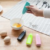  Máy Đánh Trứng, Đánh Bọt Cà Phê Tạo Crema Thơm Ngon, Cầm Tay Mini, Dùng Pin 2A 