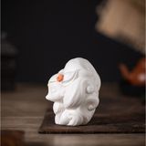  Tượng Cửu Vĩ Hồ Gốm Sứ Màu Trắng Mang Lại May Mắn, Sức Khỏe, Tình Duyên 
