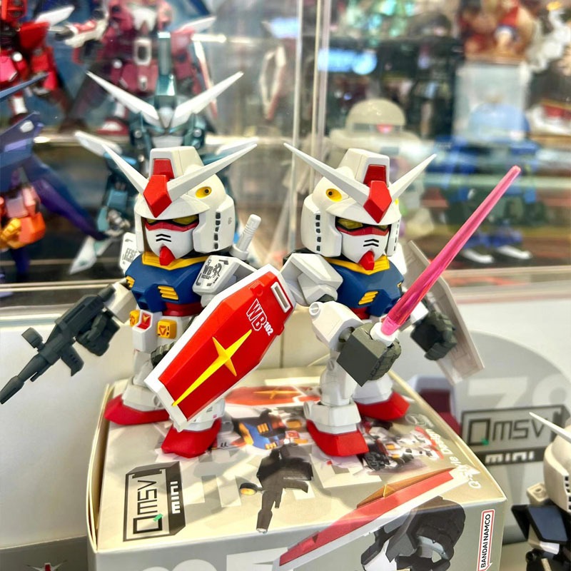  Mô Hình Gundam Blind Box QMSV Mini RX 78-2 Gundam 2ND Model Bandai Namco 