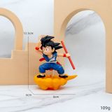  Mô Hình Son Goku Cưỡi Cơn Đẩu Vân | Mô Hình Dragon Ball Dễ Thương, Trang Trí Bàn Làm Việc, Làm Quà Tặng 