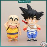  Mô Hình Dragon Songoku và Krillin Cute Đứng Cười 
