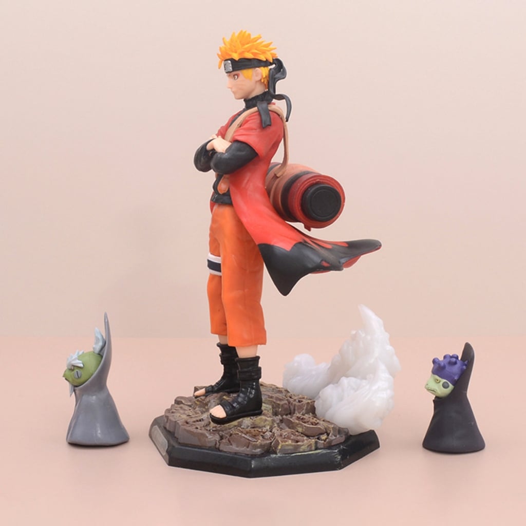  Mô Hình Naruto Và Cốc Tiên Thuật Shima, Fukasaku GK 