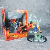  Mô Hình Luffy, Zoro, Sanji, ACE Hiệu Ứng Haki - Mô Hình One Piece 