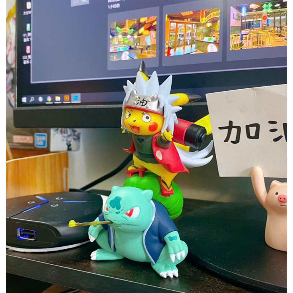  Mô Hình Pokemon Pikachu Cosplay Jiraiya 