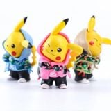  Mô Hình Pikachu Cute Mặc Đồ HipHop Siêu Đáng Yêu - Mô Hình Pokemon Trang Trí, Làm Quà Tặng 
