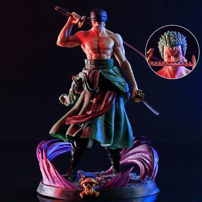  Mô Hình Roronoa Zoro Trạng Thái Chiến Đấu Dáng Đứng Siêu Ngầu 21cm Fullbox | Mô Hình One Piece Siêu Chất 