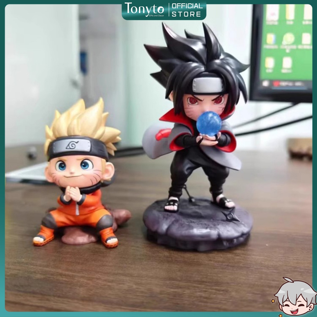  Mô Hình Naruto, Sasuke Thời Thơ Ấu Chibi Cute 