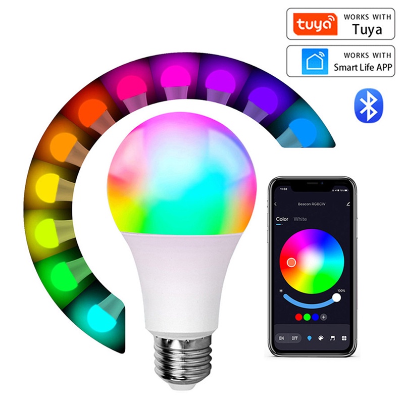 Bombillo LED Inteligente: Ilumina tu Mundo con Color - Bombillo LED inteligente
