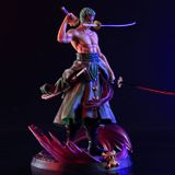 Mô Hình Roronoa Zoro Trạng Thái Chiến Đấu Dáng Đứng Siêu Ngầu 21cm Fullbox | Mô Hình One Piece Siêu Chất 