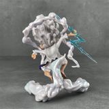  Mô Hình Luffy Gear 5 Ngầu Cầm Tia Sét 16cm - Mô Hình One Piece Chipi 