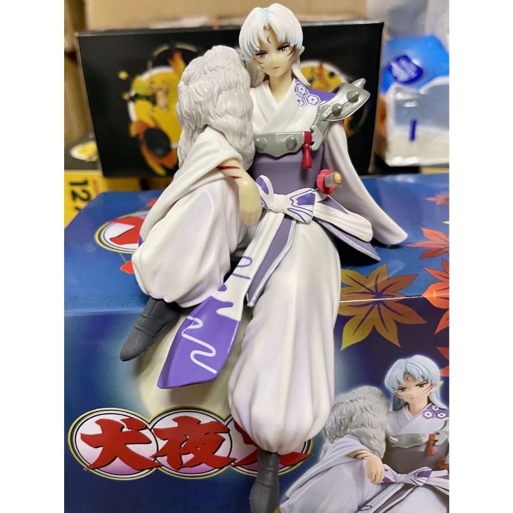  Mô Hình Sesshomaru Furyu Tư Thế Ngồi - Mô Hình Inuyasha, Trang Trí PC 