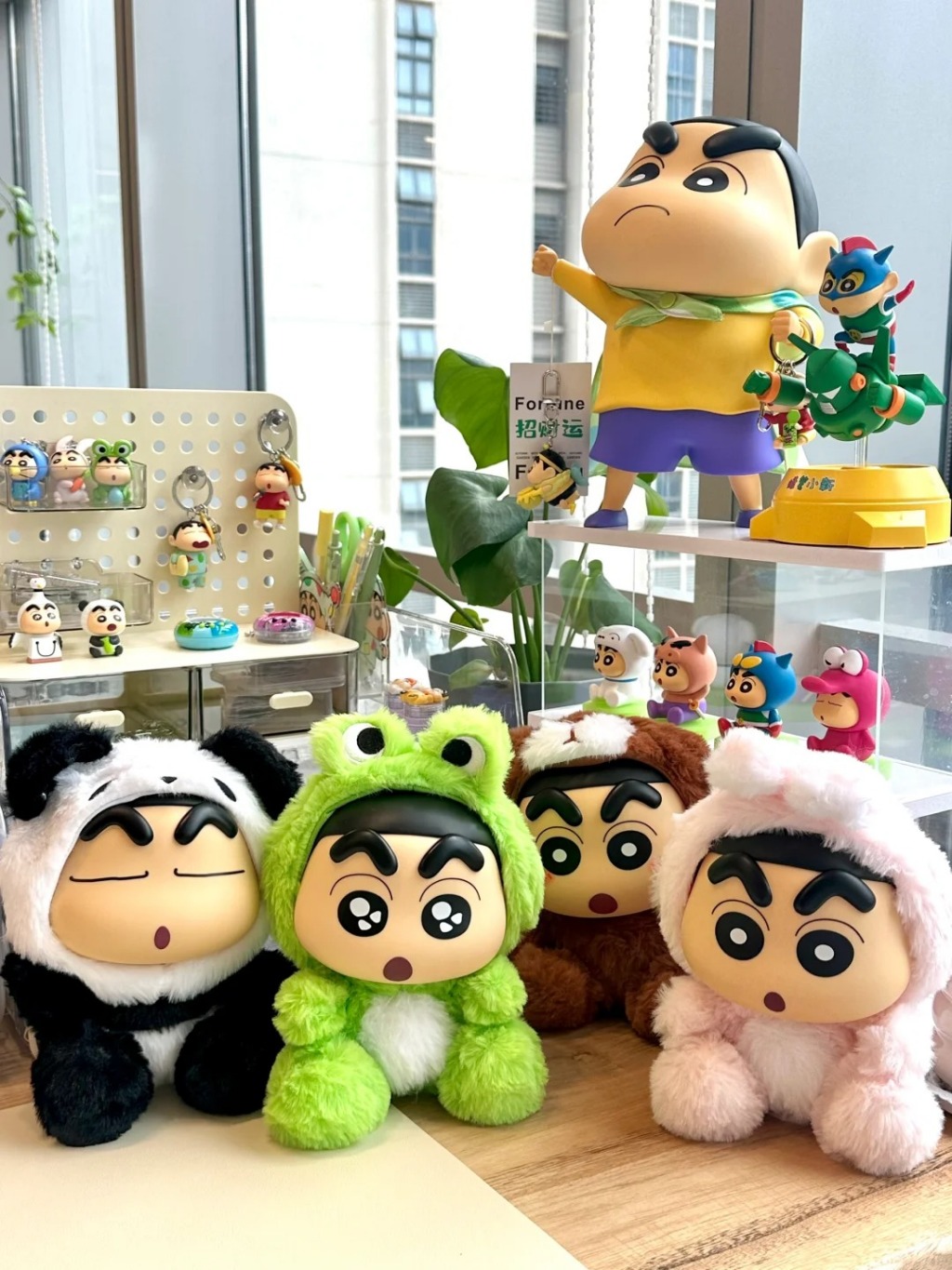  BlindBox Gấu Bông Crayon Shin-Chan Animals Vol.1 Chính Hãng 52TOYS - Móc Khóa Gấu Bông 