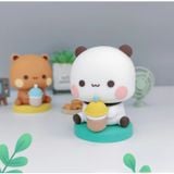 Mô Hình Gấu Trú Dudu và Bubu Trang Trí Bàn Làm Việc, Taplo, Quà Tặng 