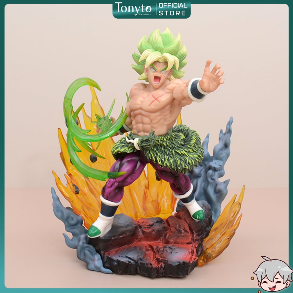  Mô Hình Dragon Ball Broly Chưởng Quả Cầu Xanh 