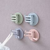  Móc Dán Tường 3 Chấu, Móc Treo Đồ 3 Chấu Đa Năng Treo Đồ Cá Nhân 6cm 