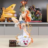  Mô Hình One Piece Nami và Zeus Trạng Thái Chiến Đấu, Mô Hình Anime Nữ Gợi Cảm 
