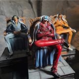  Mô Hình One Piece Đô Đốc Hải Quân Kuzan, Borsalino, Sakazuki Ngồi Siêu Ngầu 