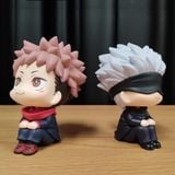  Mô Hình Satoru Gojo Chibi Ngồi Siêu Dễ Thương | Mô Hình Jujutsu Kaisen 