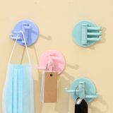  Móc Dán Tường 3 Chấu, Móc Treo Đồ 3 Chấu Đa Năng Treo Đồ Cá Nhân 6cm 