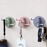  Móc Dán Tường 3 Chấu, Móc Treo Đồ 3 Chấu Đa Năng Treo Đồ Cá Nhân 6cm 