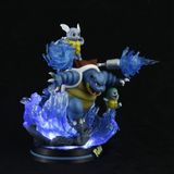  [ĐẾ LED] Mô Hình Rùa Jenny Tiến Hóa Các Cấp Cao 25cm Fullbox | Mô Hình Pokemon 