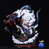  [CÓ LED] Mô Hình Luffy Nika Gear 5 Trạng Thái Chiến Đấu Bóp Kaido Siêu Ngầu | Mô Hình One Piece 