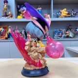  Mô Hình Dragon Ball Mabu Béo Trạng Thái Chiến Đấu Có LED 21cm 