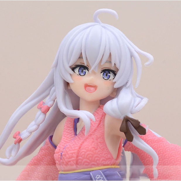  Mô Hình Nhân Vật Phù Thủy Elaina Mặc Kimono Cao 21cm - Mô Hình Anime Nữ Đáng Yêu 